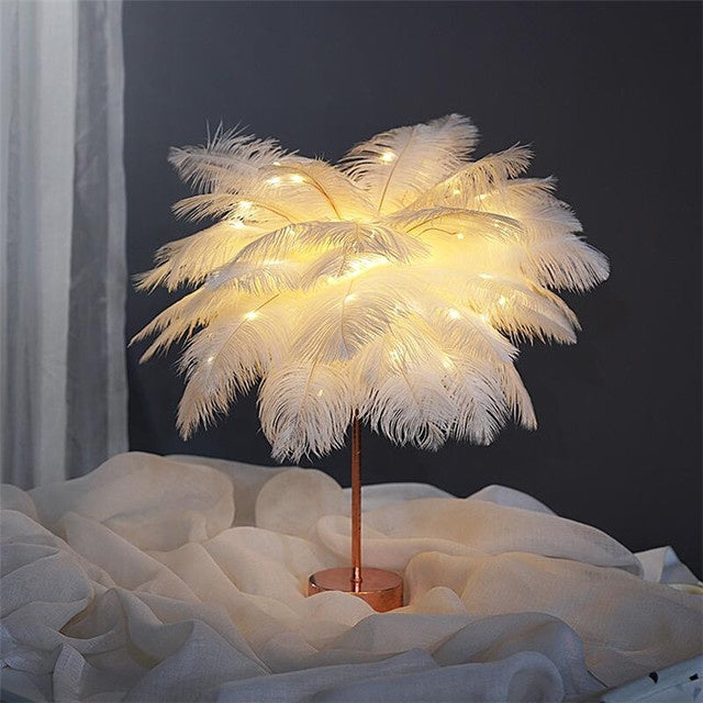 Feather Lamp Nordic
