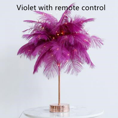 Feather Lamp Nordic
